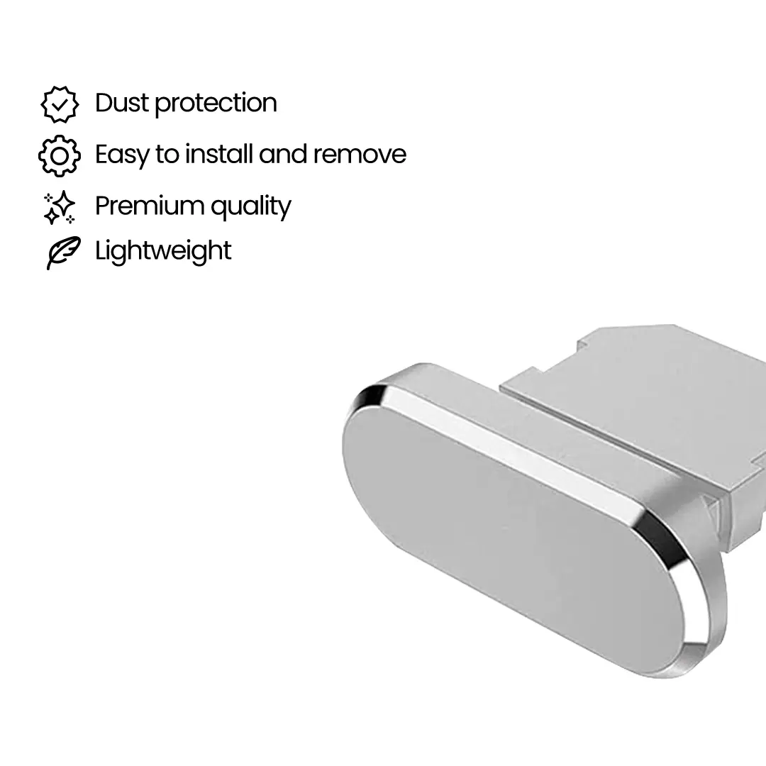 ANTI DUST CAPS LIGHTNING - GREY - Image 2