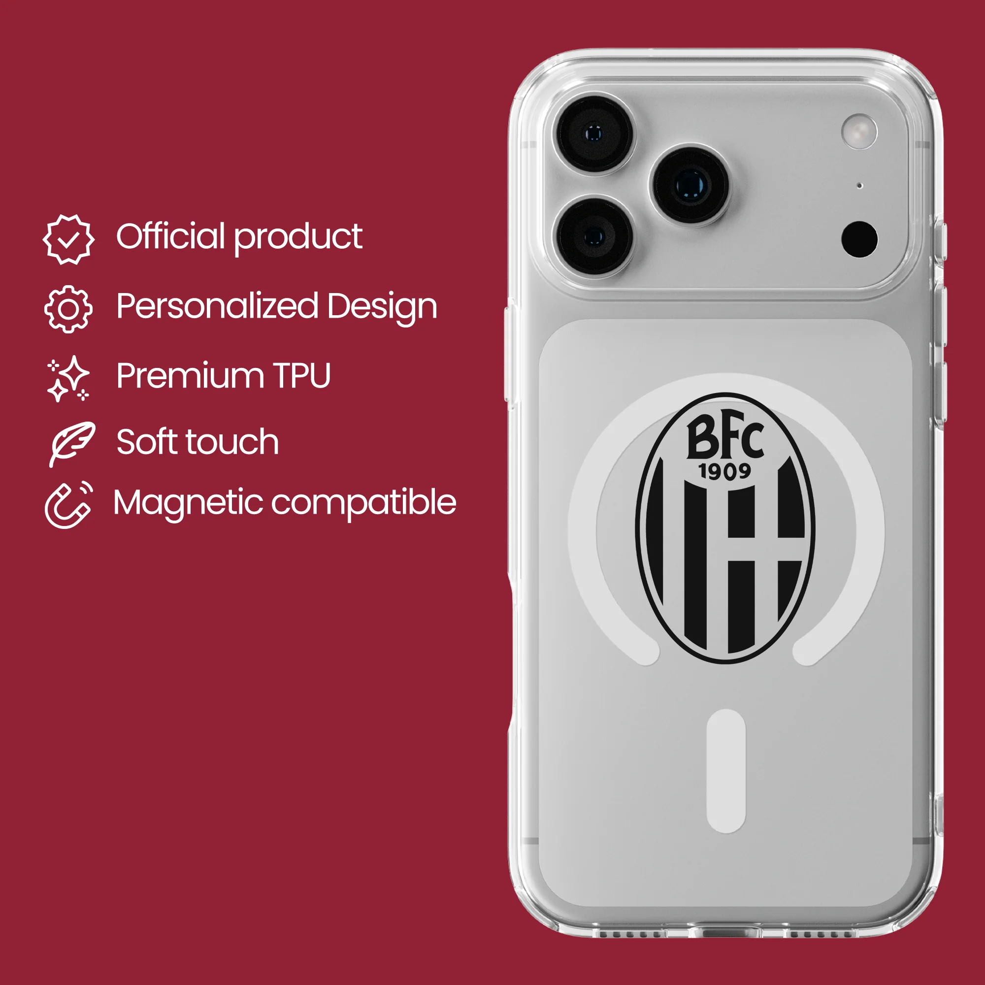 Bologna Fc - Black Logo - Image 17