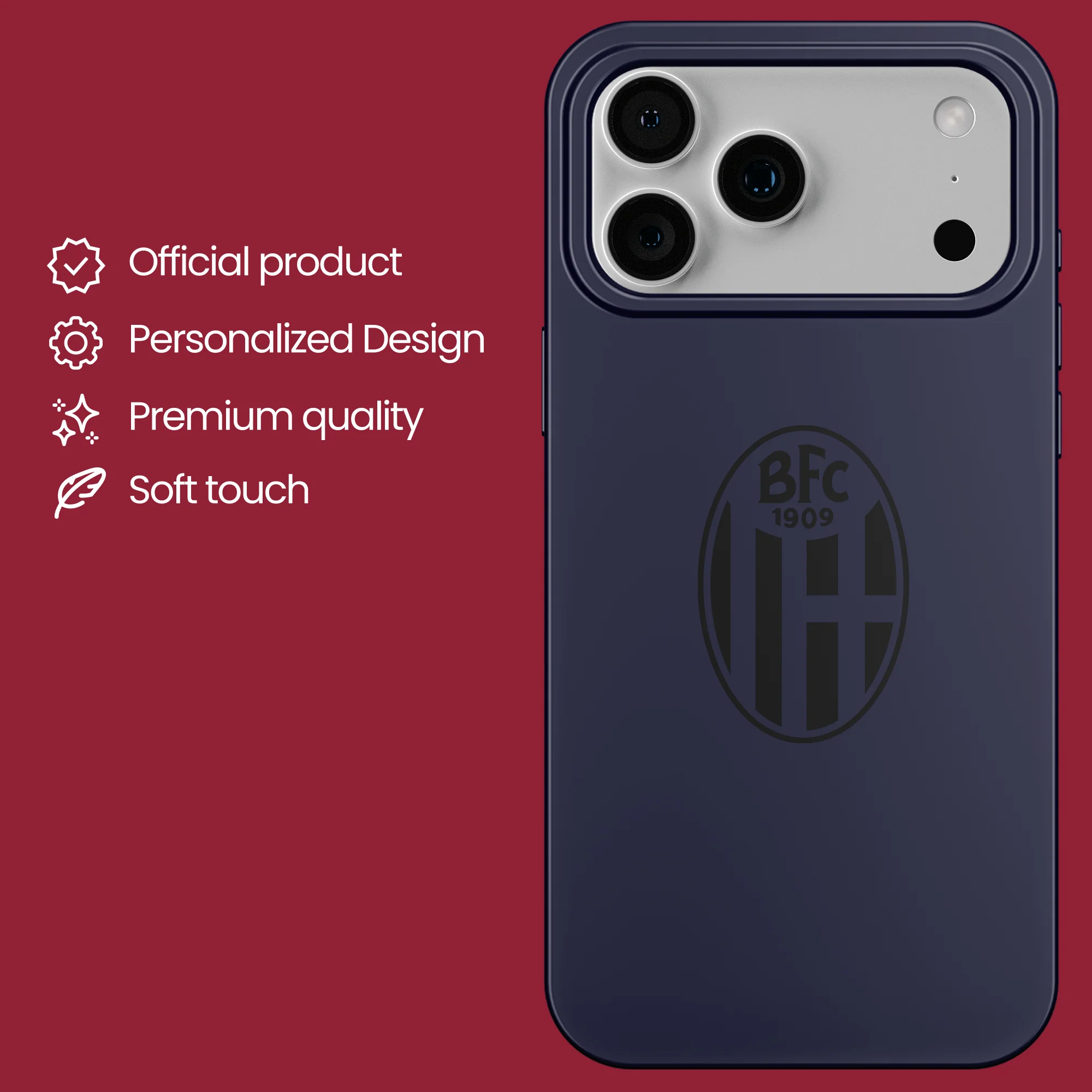 Bologna Fc - Black Logo - Image 8