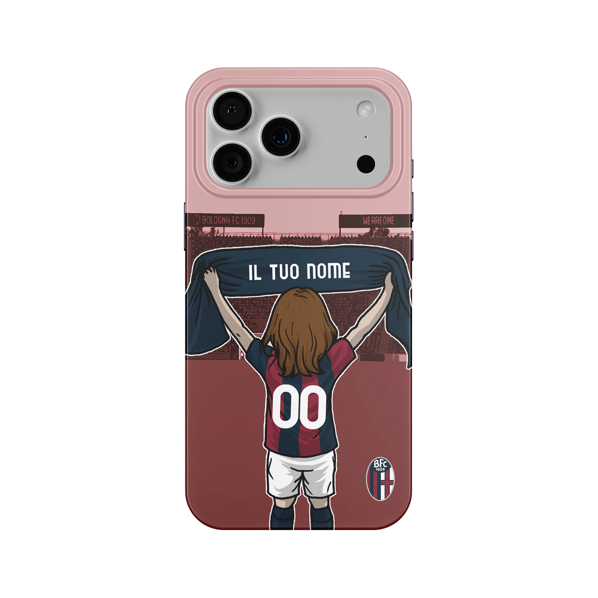 Bologna Fc - Girl With Scarf - Image 6