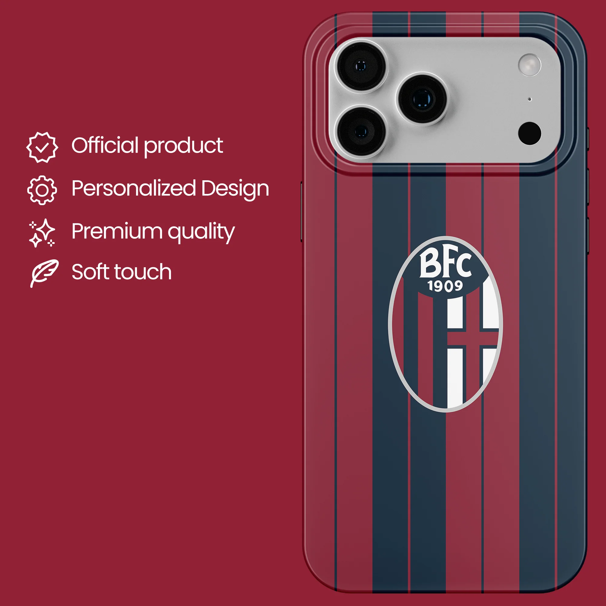 Bologna Fc - Pattern Logo - Image 3