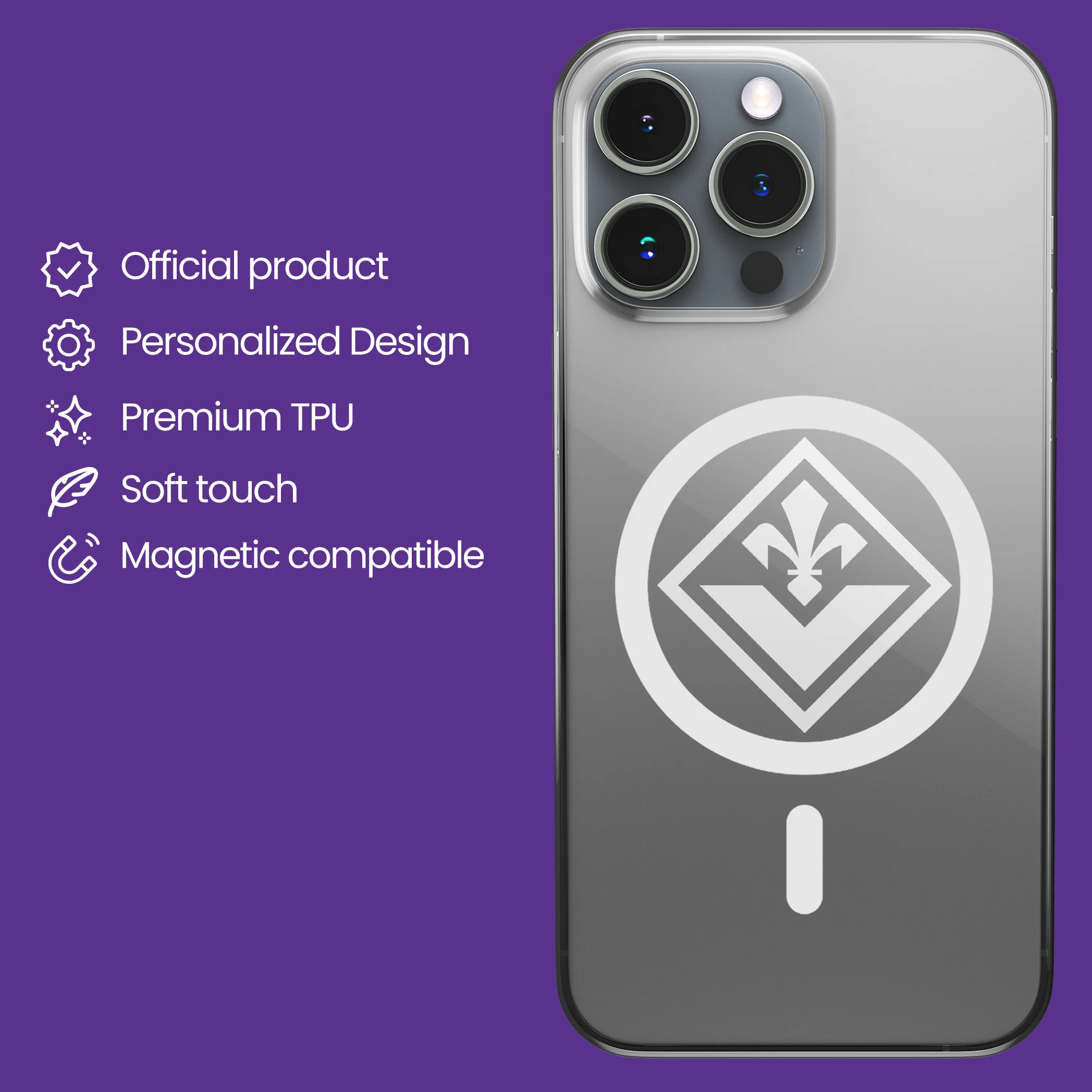 FIORENTINA - COVER LOGO WHITE - Image 15