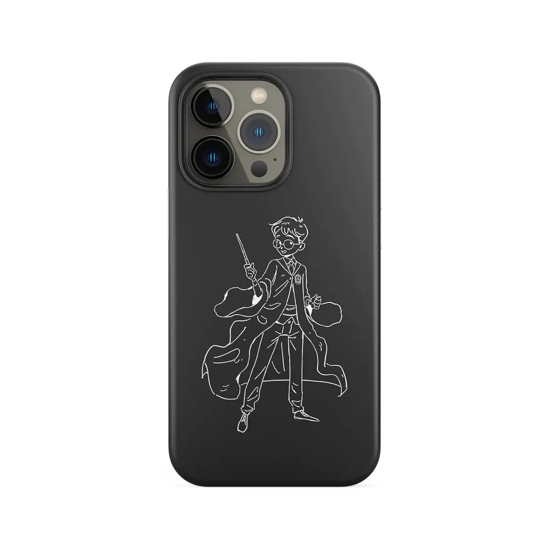HARRY POTTER - COVER  IL GIOVANE MAGO IN BIANCO E NERO