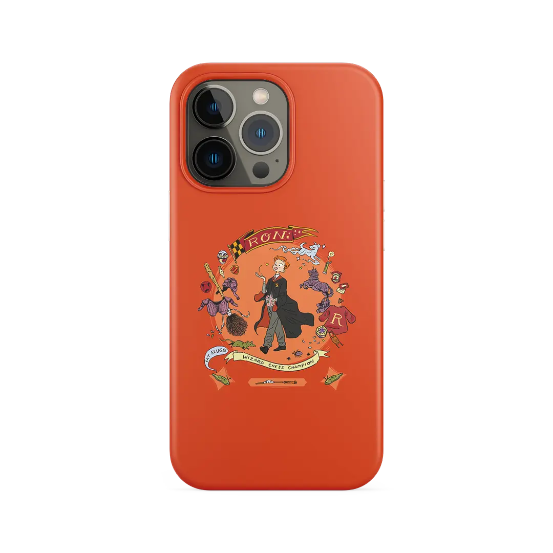 HARRY POTTER - COVER  RON WIZARD CHESS CHAMPION RED