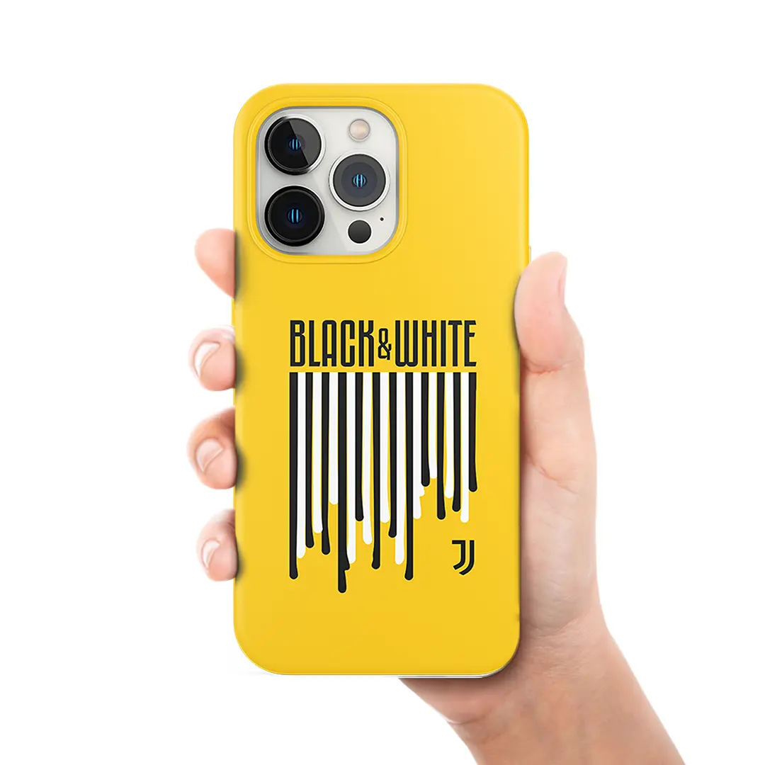 JUVENTUS - COVER BLACK AND WHITE VERNICE GIALLO - Image 3