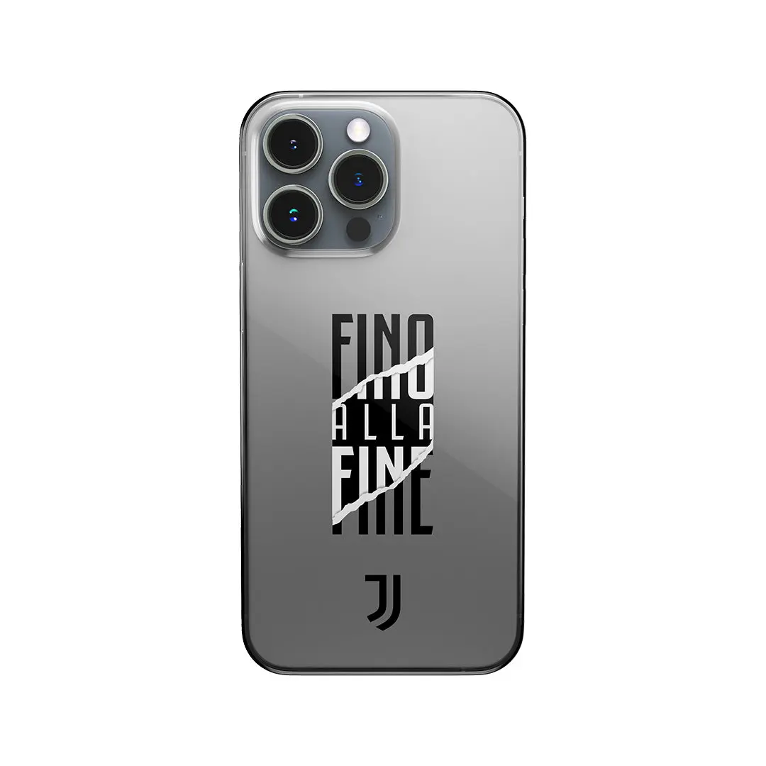 JUVENTUS - COVER FINO ALLA FINE VERTICALE TRASPARENTE