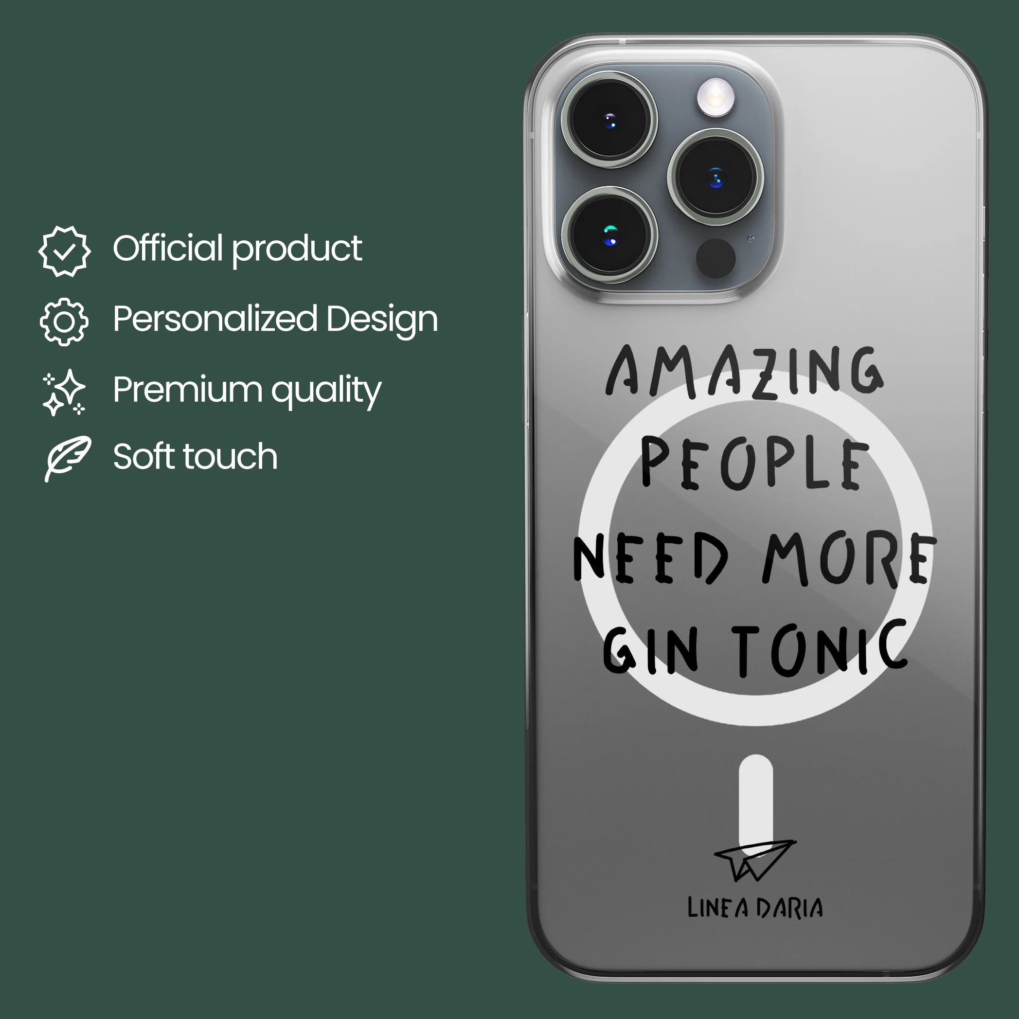 LINEA DARIA - AMAZING PEOPLE NEED MORE GIN TONIC - Image 48