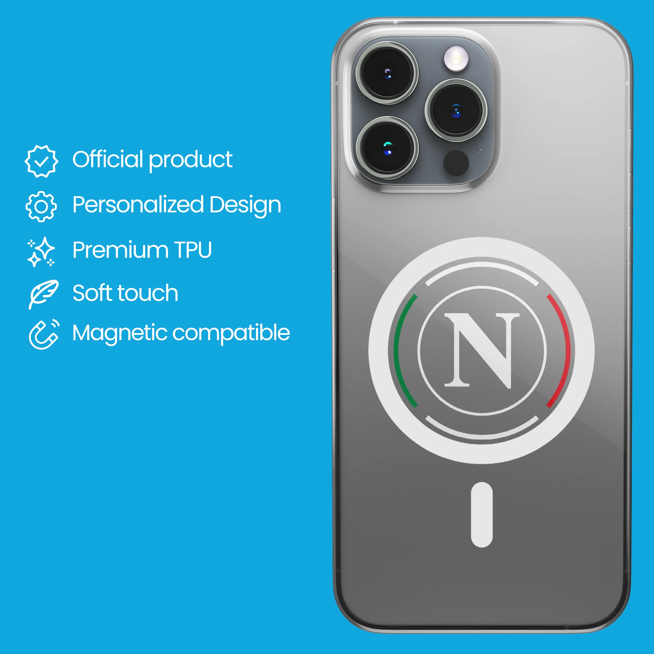 NAPOLI - COVER LOGO TRICOLORE - Image 10