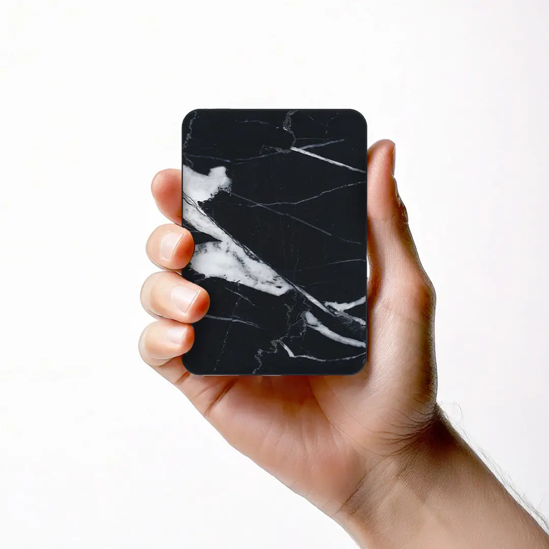 POWERBANK 5000mah - BLACK MARBLE - Image 3